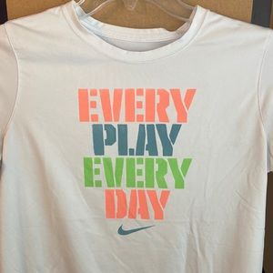 NWOT Nike Youth drifit “Every Play Every Day “Tshirt XL